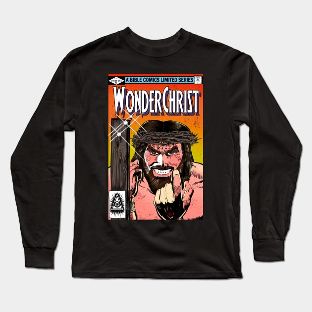 WonderChrist Long Sleeve T-Shirt by MarianoSan